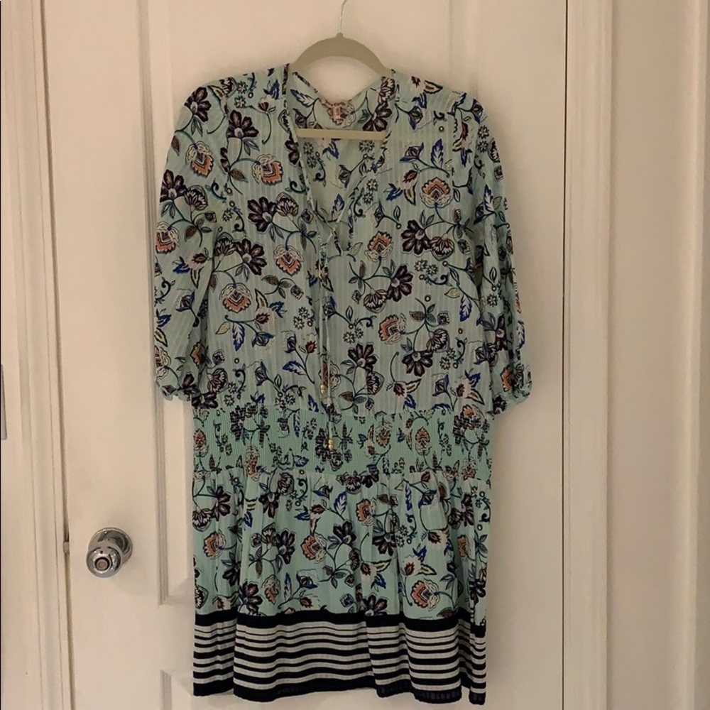 Juicy Couture Blue Floral Dress